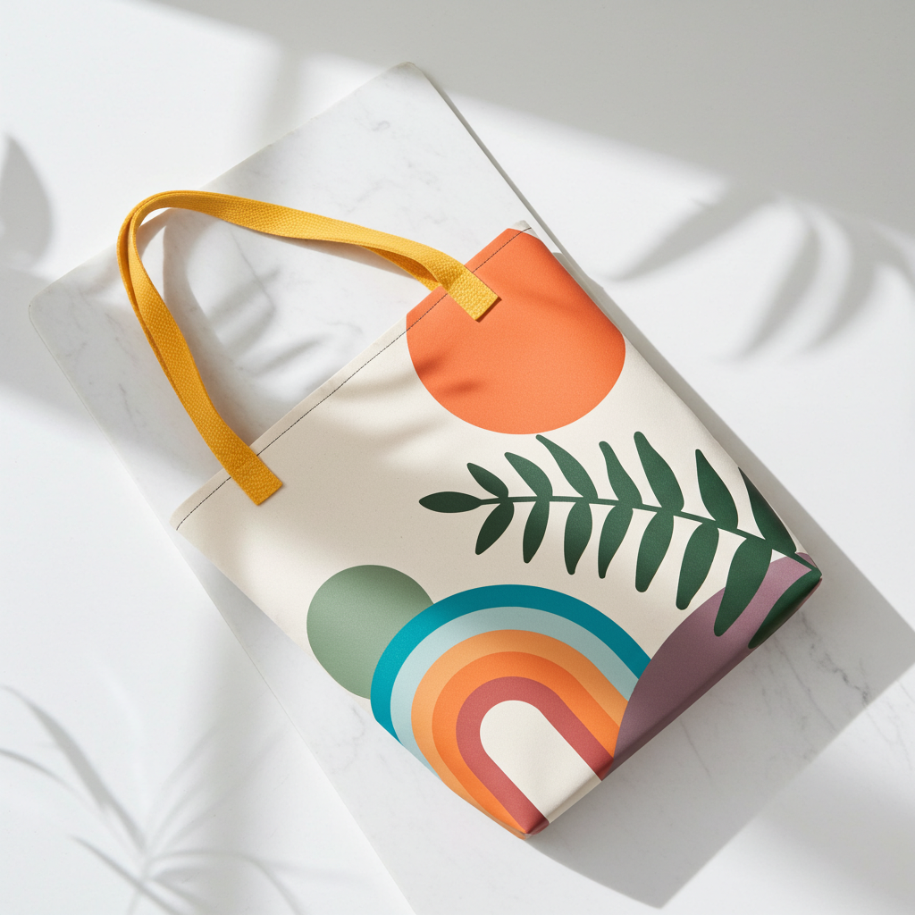 Abstract Ease - Tote Bag